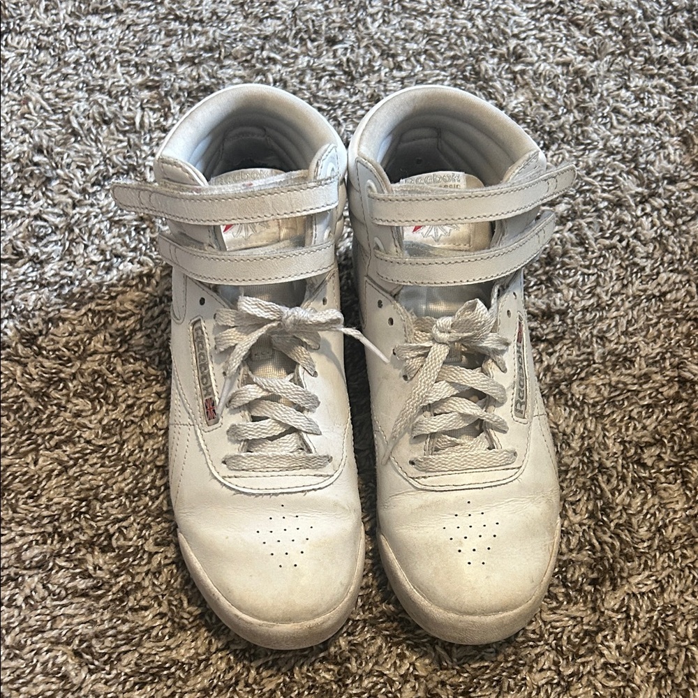Reebok Kids' White High-Top Sneakers
